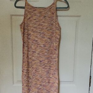 Maurices Multi Color 24/7 Halter Midi Dress